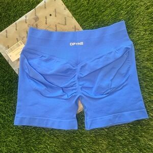 Dfyne impact shorts 4.5" electric blue medium